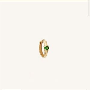 Mejuri Single Colored Mini Hoop